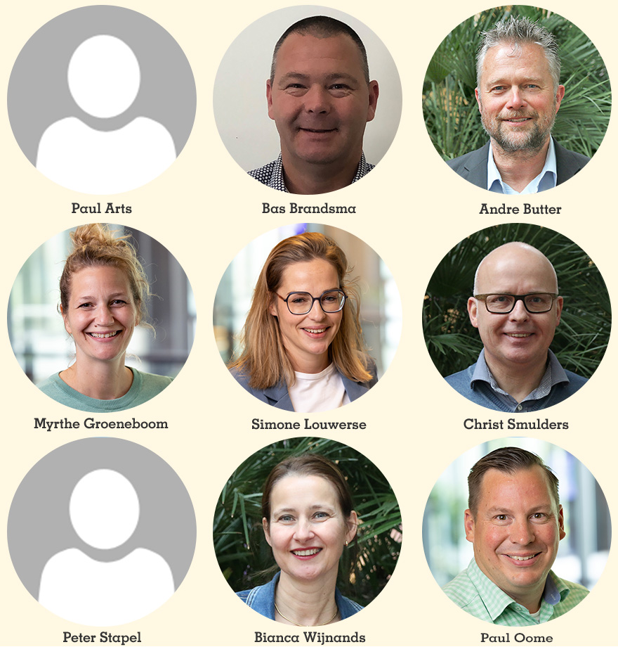 De arbeidsdeskundigen van regio Zuid