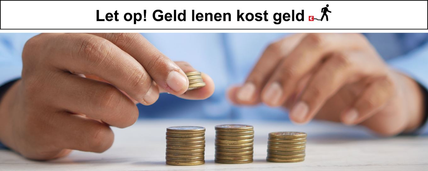 Stapeltjes contant geld